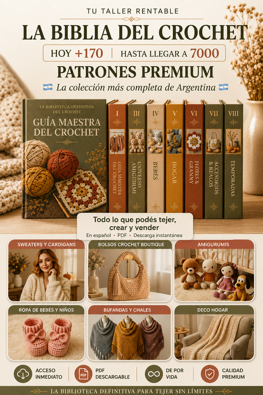 Biblia del Crochet 🧵